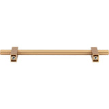 160 mm Center-to-Center Brushed Gold Larkin Cabinet Bar Pull
