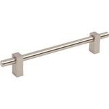 Jeffrey Alexander - 160 mm Center-to-Center Satin Nickel Larkin Cabinet Bar Pull - Satin Nickel