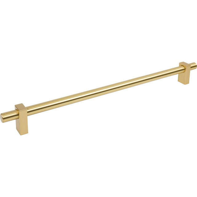 Jeffrey Alexander - 18'' Center-to-Center Brushed Gold Larkin Appliance Pull - Brushed Gold