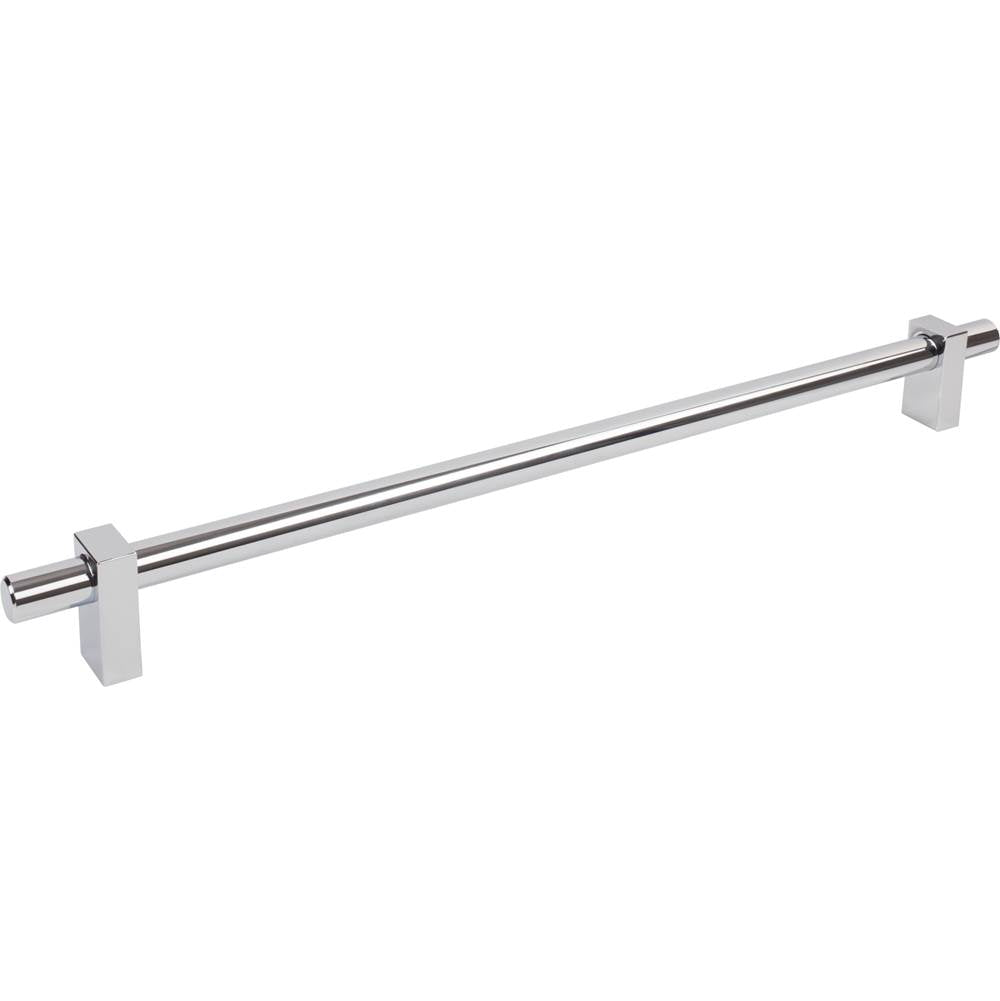 Jeffrey Alexander - 18'' Center-to-Center Polished Chrome Larkin Appliance Pull - Polished Chrome