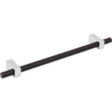 192 mm Center-to-Center Brushed Gold Larkin Cabinet Bar Pull