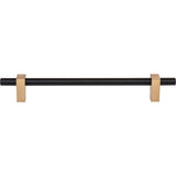 192 mm Center-to-Center Brushed Gold Larkin Cabinet Bar Pull