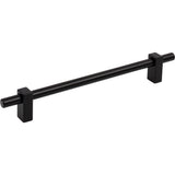 Jeffrey Alexander - 192 mm Center-to-Center Matte Black Larkin Cabinet Bar Pull - Matte Black