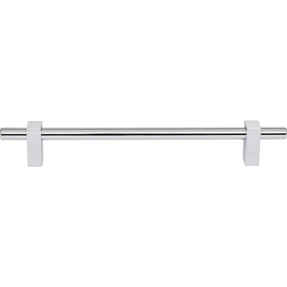 192 mm Center-to-Center Brushed Gold Larkin Cabinet Bar Pull