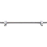 192 mm Center-to-Center Brushed Gold Larkin Cabinet Bar Pull