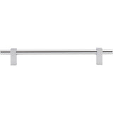 192 mm Center-to-Center Brushed Gold Larkin Cabinet Bar Pull