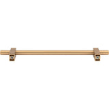 192 mm Center-to-Center Brushed Gold Larkin Cabinet Bar Pull