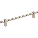 Jeffrey Alexander - 192 mm Center-to-Center Satin Nickel Larkin Cabinet Bar Pull - Satin Nickel