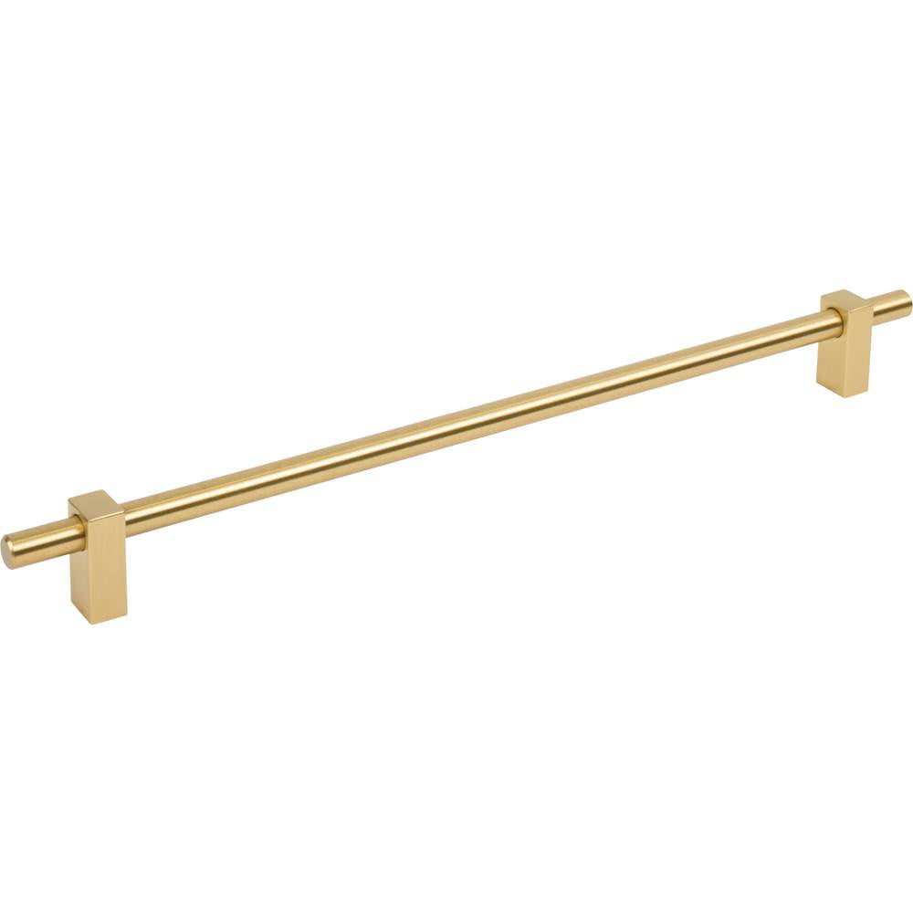 Jeffrey Alexander - 305 mm Center-to-Center Brushed Gold Larkin Cabinet Bar Pull - Brushed Gold