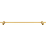 305 mm Center-to-Center Brushed Gold Larkin Cabinet Bar Pull