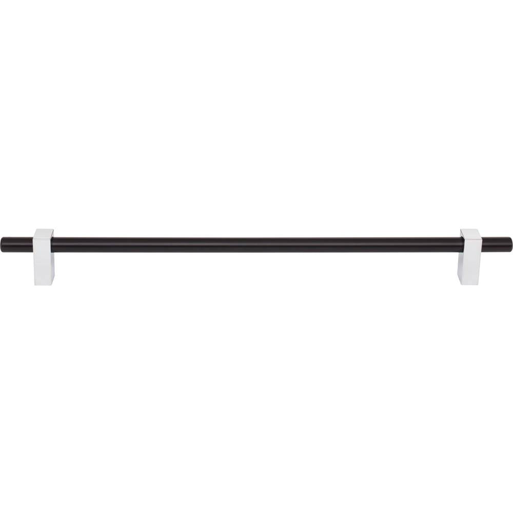 305 mm Center-to-Center Brushed Gold Larkin Cabinet Bar Pull