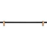 305 mm Center-to-Center Brushed Gold Larkin Cabinet Bar Pull