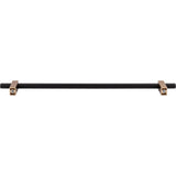 305 mm Center-to-Center Brushed Gold Larkin Cabinet Bar Pull