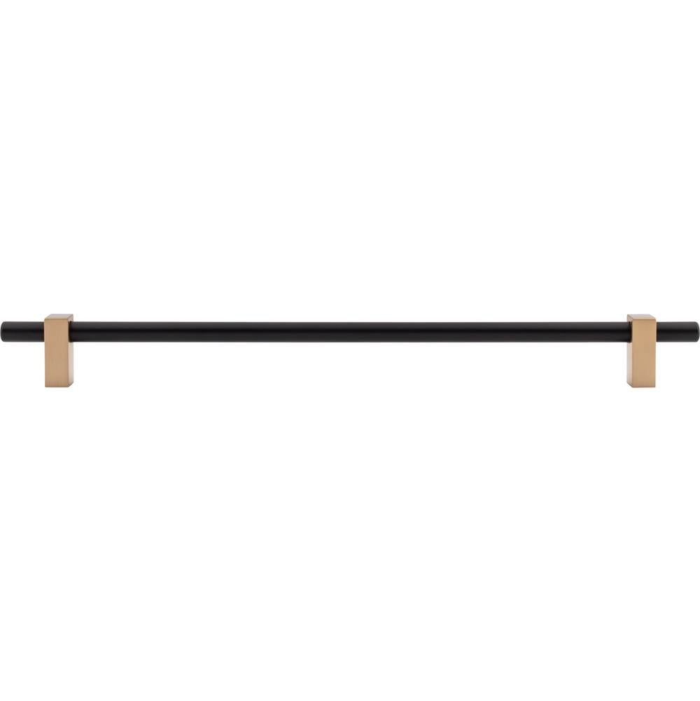 305 mm Center-to-Center Brushed Gold Larkin Cabinet Bar Pull