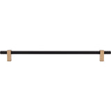 305 mm Center-to-Center Brushed Gold Larkin Cabinet Bar Pull