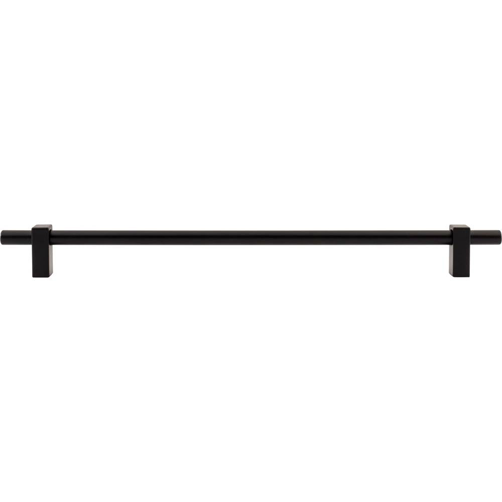 305 mm Center-to-Center Brushed Gold Larkin Cabinet Bar Pull