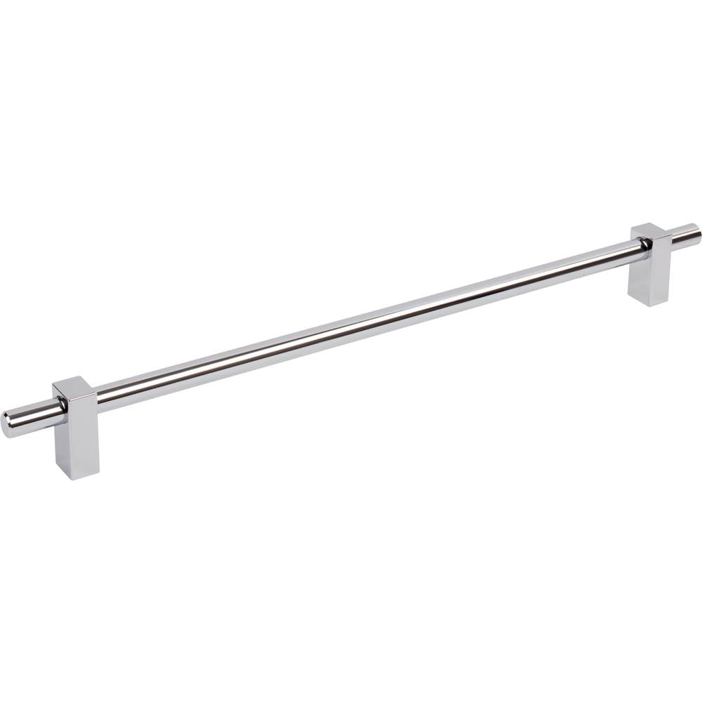 Jeffrey Alexander - 305 mm Center-to-Center Polished Chrome Larkin Cabinet Bar Pull - Polished Chrome