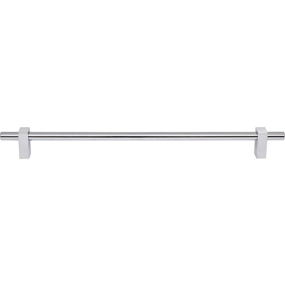 305 mm Center-to-Center Brushed Gold Larkin Cabinet Bar Pull
