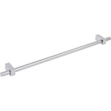 305 mm Center-to-Center Brushed Gold Larkin Cabinet Bar Pull