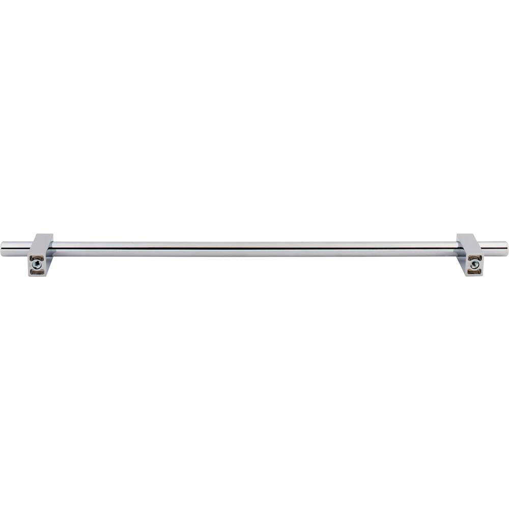 305 mm Center-to-Center Brushed Gold Larkin Cabinet Bar Pull