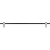305 mm Center-to-Center Brushed Gold Larkin Cabinet Bar Pull