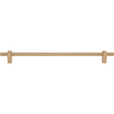 305 mm Center-to-Center Brushed Gold Larkin Cabinet Bar Pull