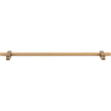 305 mm Center-to-Center Brushed Gold Larkin Cabinet Bar Pull