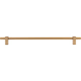 305 mm Center-to-Center Brushed Gold Larkin Cabinet Bar Pull