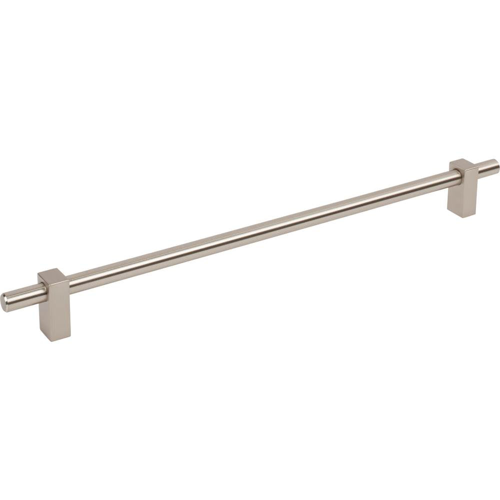 Jeffrey Alexander - 305 mm Center-to-Center Satin Nickel Larkin Cabinet Bar Pull - Satin Nickel
