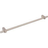 305 mm Center-to-Center Brushed Gold Larkin Cabinet Bar Pull