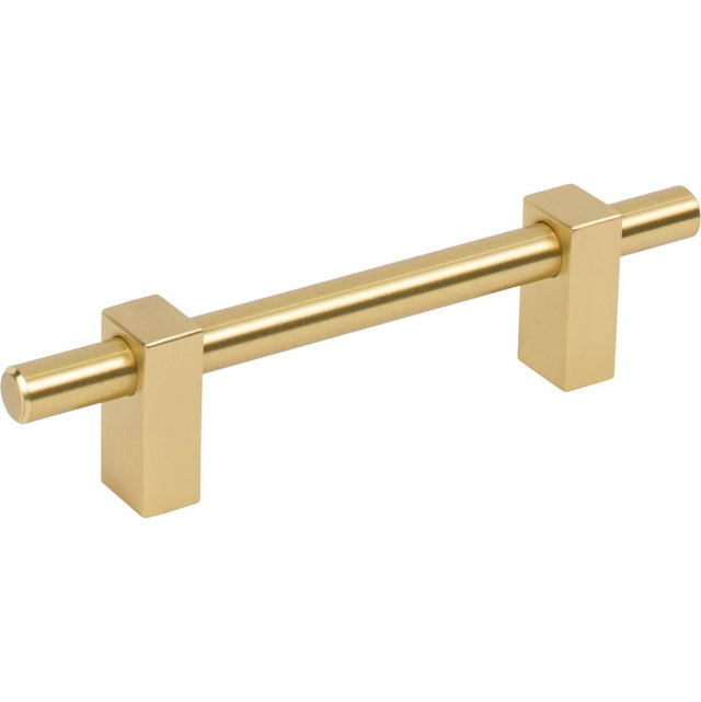 Jeffrey Alexander - 96 mm Center-to-Center Brushed Gold Larkin Cabinet Bar Pull - Brushed Gold