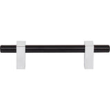 96 mm Center-to-Center Brushed Gold Larkin Cabinet Bar Pull