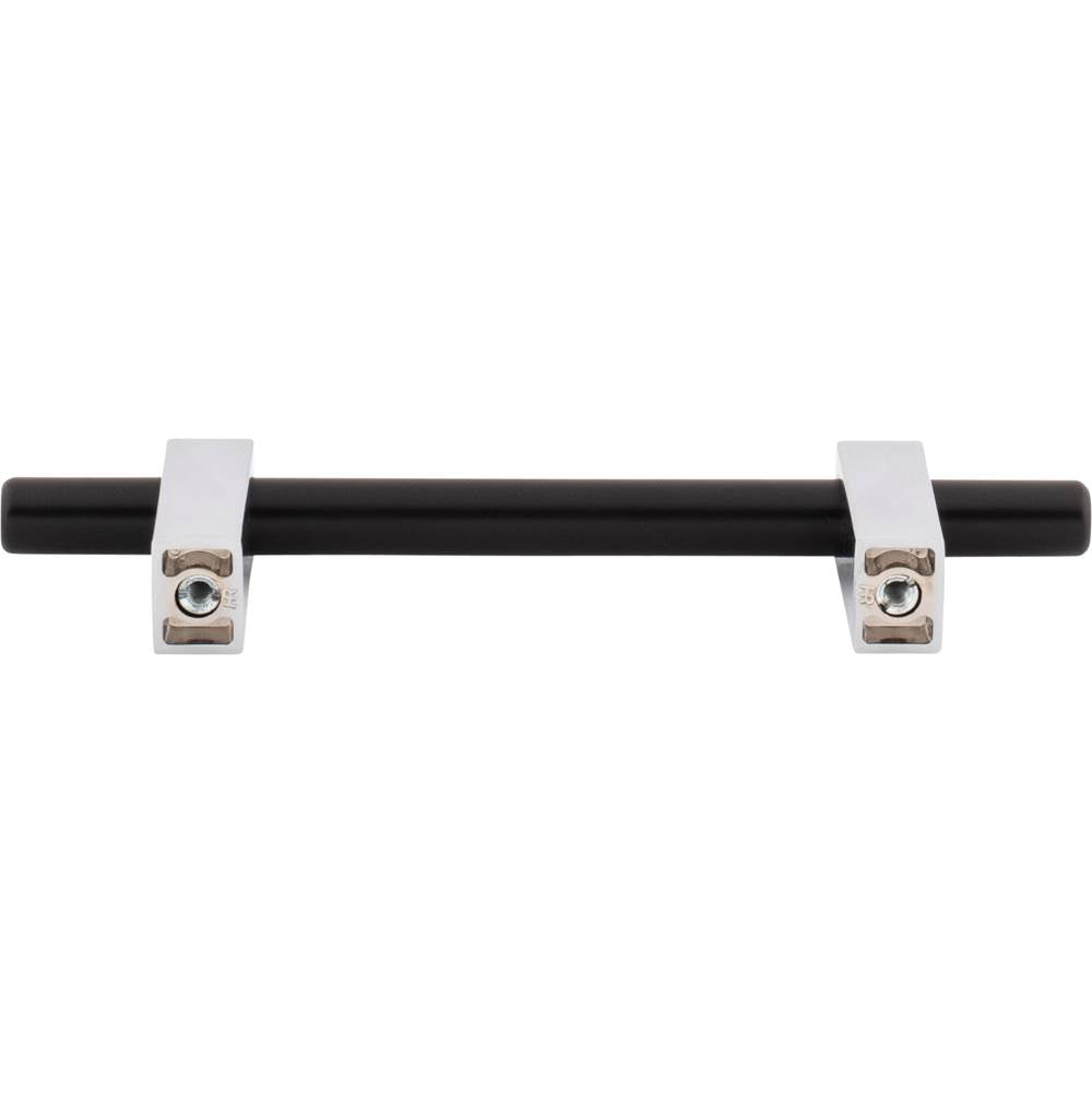 96 mm Center-to-Center Brushed Gold Larkin Cabinet Bar Pull