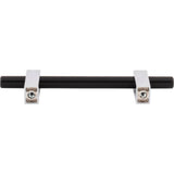 96 mm Center-to-Center Brushed Gold Larkin Cabinet Bar Pull