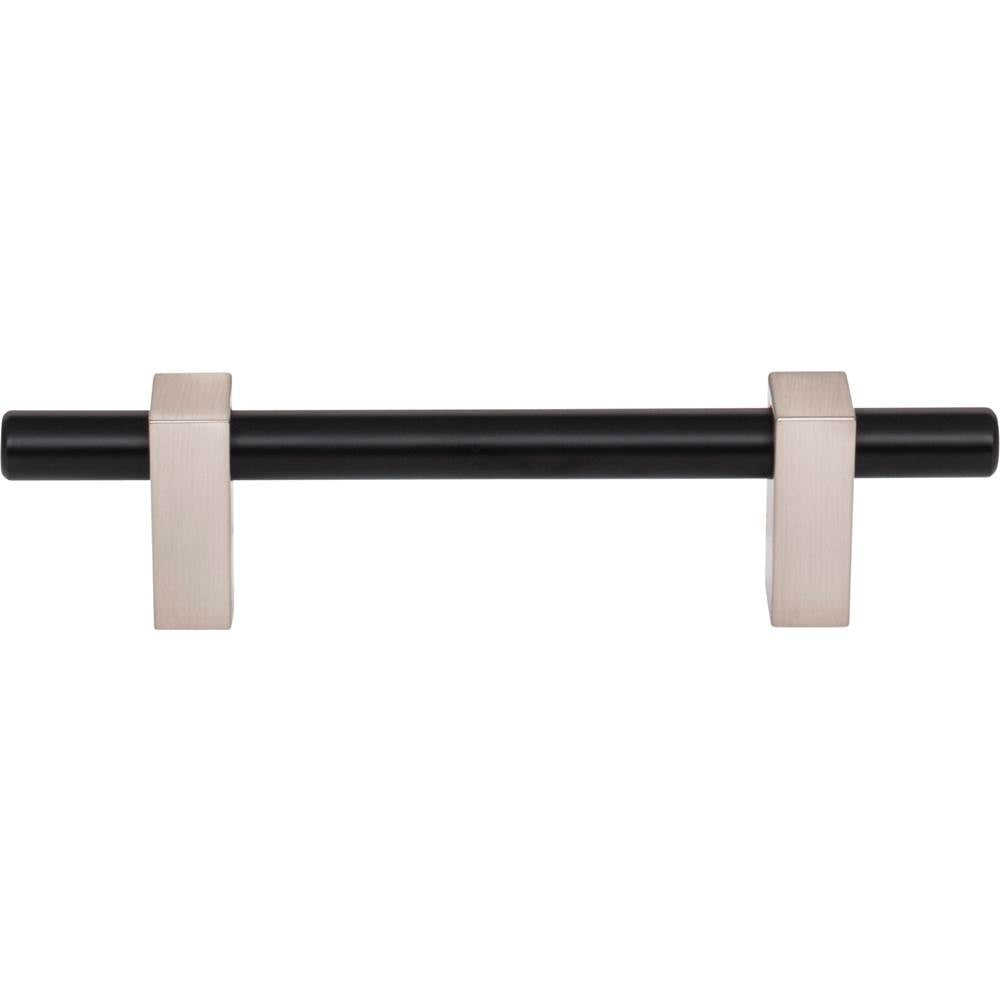 96 mm Center-to-Center Brushed Gold Larkin Cabinet Bar Pull