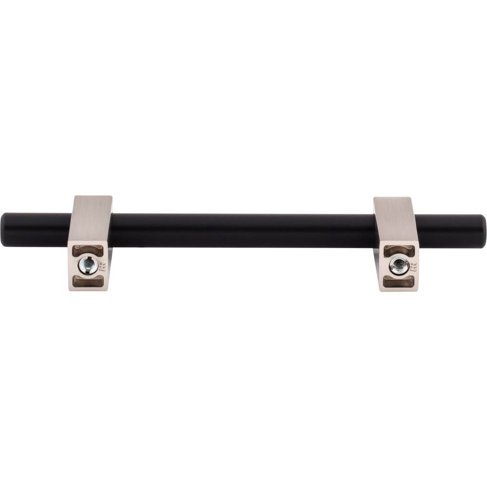 96 mm Center-to-Center Brushed Gold Larkin Cabinet Bar Pull