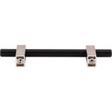 96 mm Center-to-Center Brushed Gold Larkin Cabinet Bar Pull