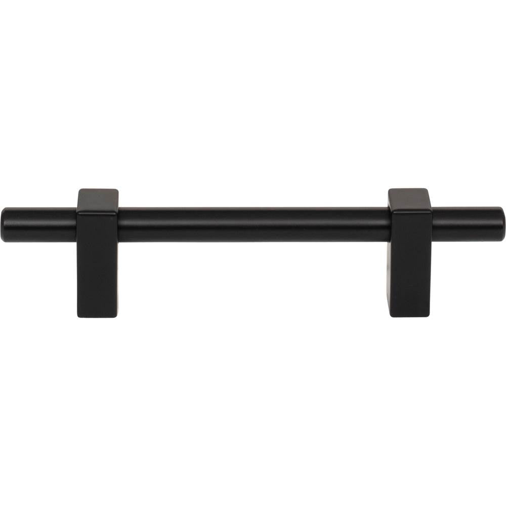 96 mm Center-to-Center Brushed Gold Larkin Cabinet Bar Pull