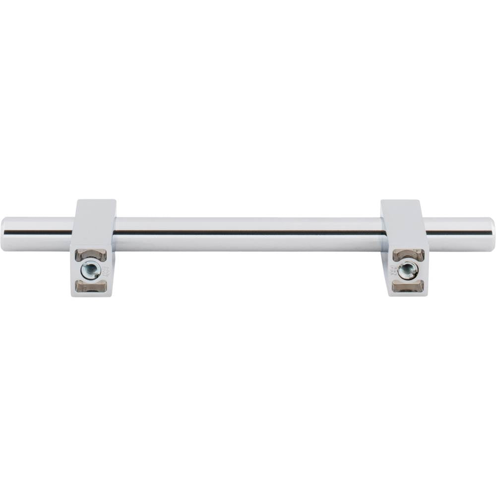 96 mm Center-to-Center Brushed Gold Larkin Cabinet Bar Pull