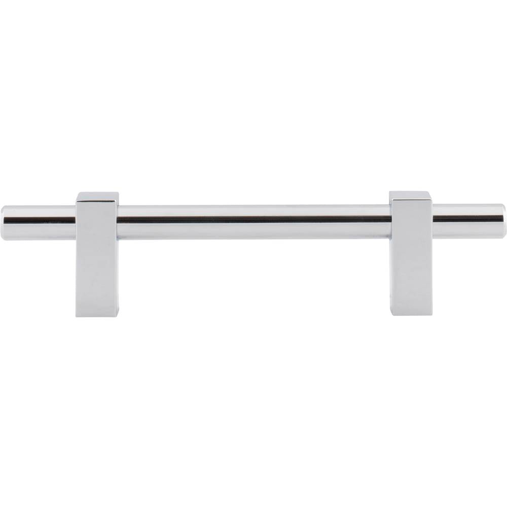 96 mm Center-to-Center Brushed Gold Larkin Cabinet Bar Pull