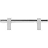 96 mm Center-to-Center Brushed Gold Larkin Cabinet Bar Pull