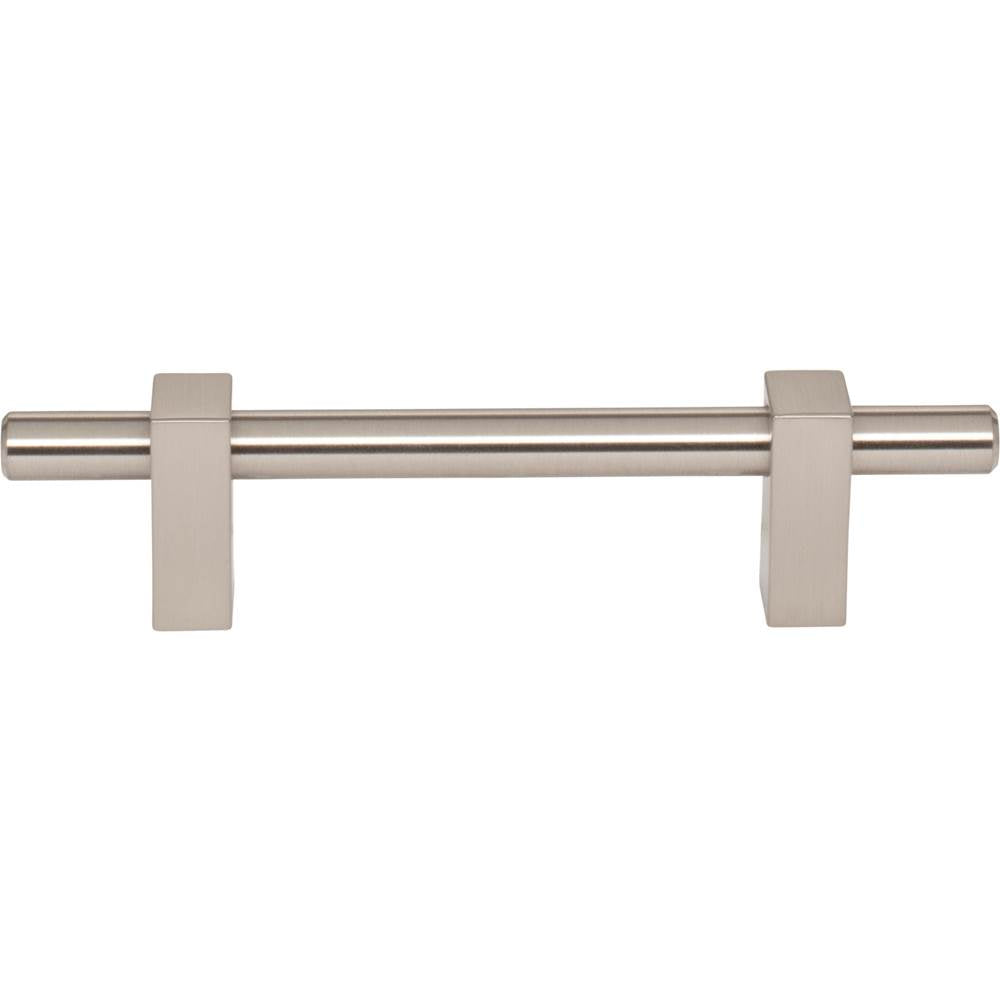 96 mm Center-to-Center Brushed Gold Larkin Cabinet Bar Pull