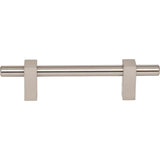 96 mm Center-to-Center Brushed Gold Larkin Cabinet Bar Pull