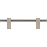 96 mm Center-to-Center Brushed Gold Larkin Cabinet Bar Pull