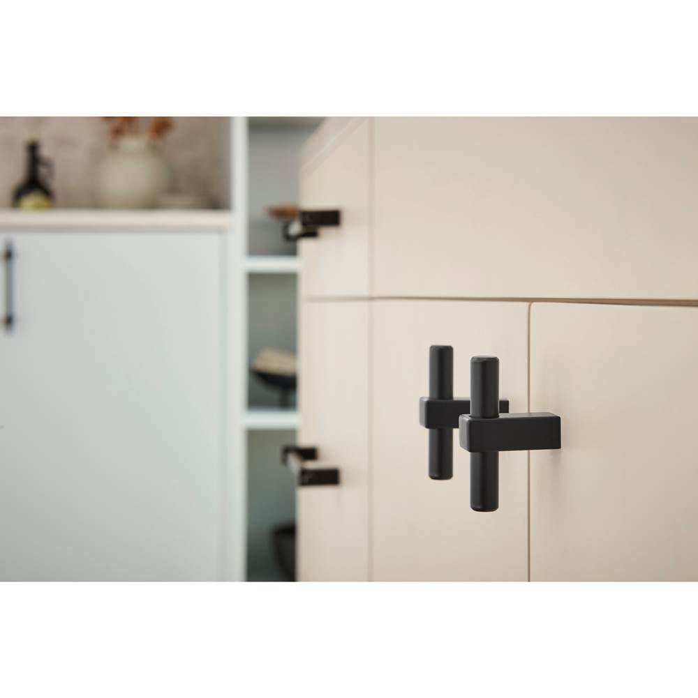 2-3/8'' Overall Length Brushed Gold Larkin ''T'' Knob