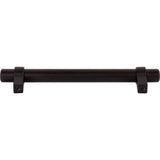 128 mm Center-to-Center Matte Black Key Grande Cabinet Bar Pull