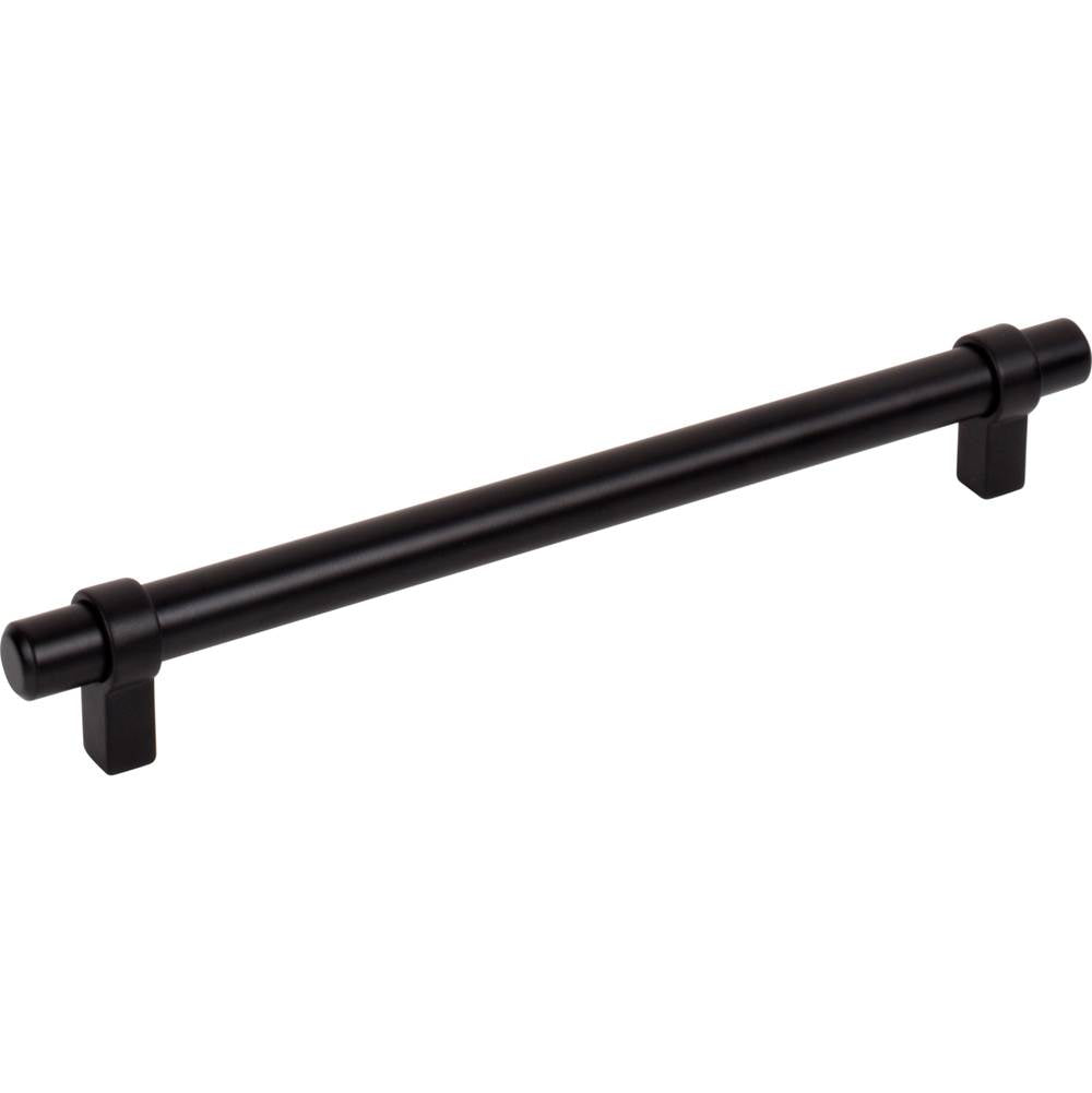 Jeffrey Alexander - 192 mm Center-to-Center Matte Black Key Grande Cabinet Bar Pull - Matte Black