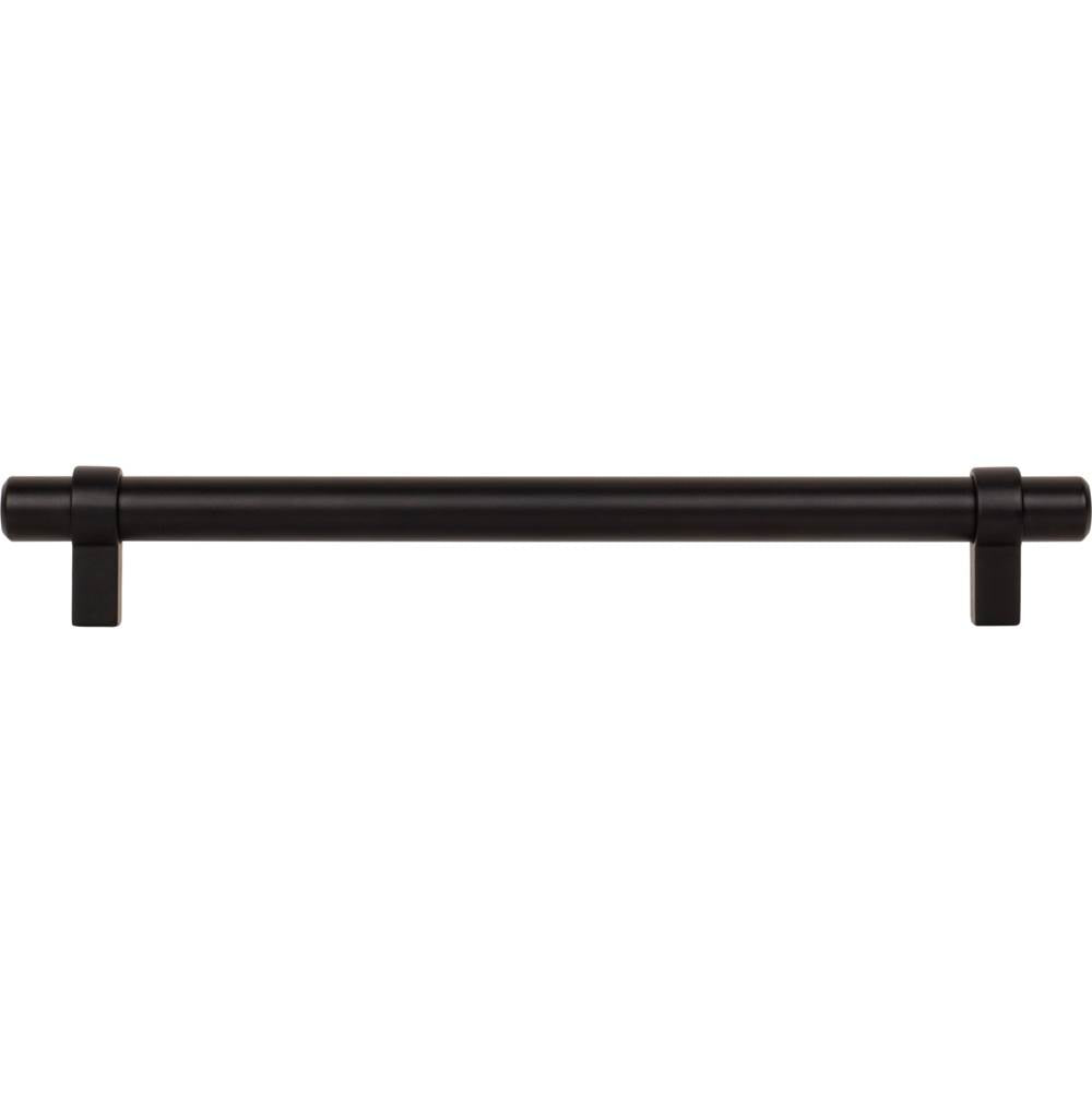 192 mm Center-to-Center Matte Black Key Grande Cabinet Bar Pull