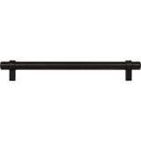 192 mm Center-to-Center Matte Black Key Grande Cabinet Bar Pull