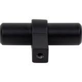 2'' Overall Length Matte Black Key Grande Cabinet ''T'' Knob